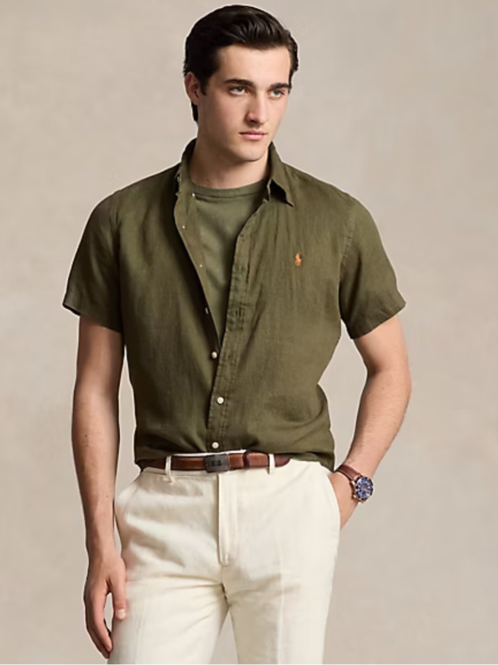 Polo Ralph Lauren Classic Fit Linen Shirt
